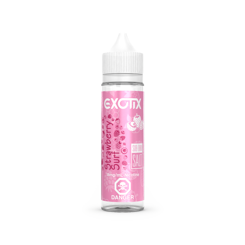 Strawberry Surf E-Liquid (60ml) – Exotix