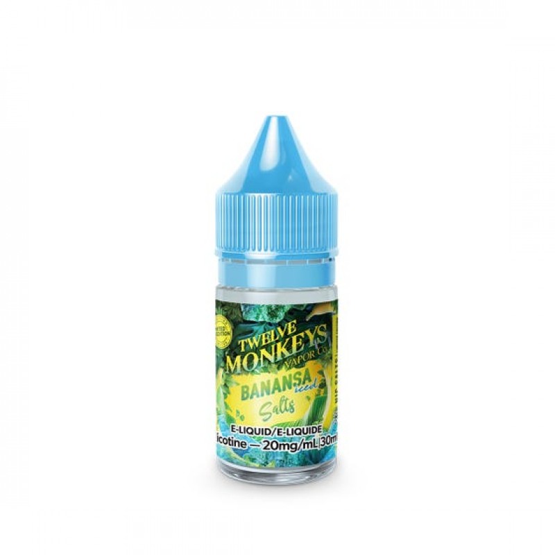 Banansa Iced SALT Twelve Monkeys E-Liquid