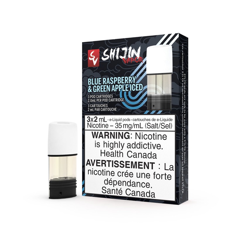 Shijin Blue Raspberry & Green Apple Iced - STLTH P...