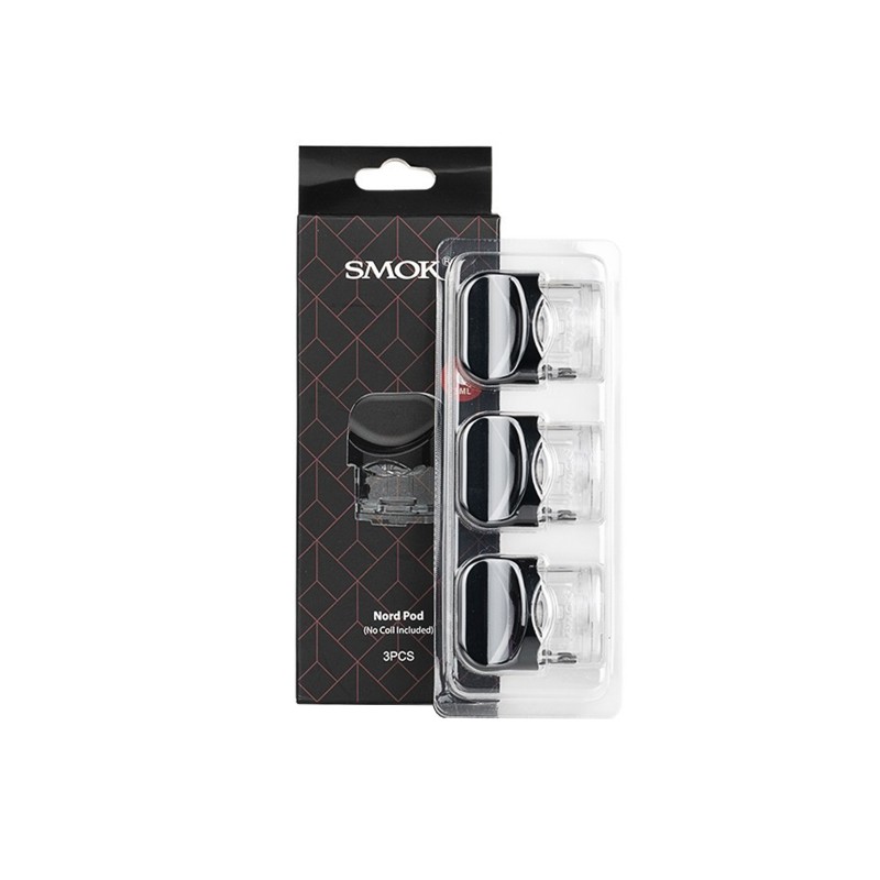 Smok Nord Transparent Replacement Pod (3 Pack)